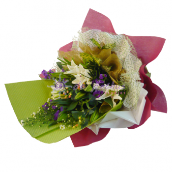Lily Hand  Bouquet 