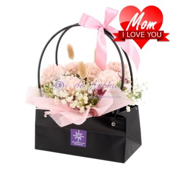 Mothers Day Carnation Flower Bouquet 