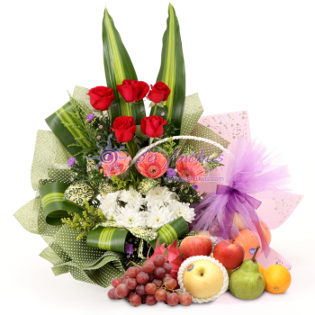 SJMC Flower & Fruit Basket 
