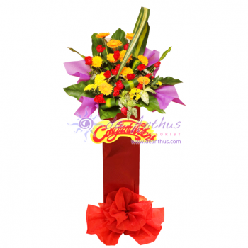 Saujana Grand Opening Congratulations Flowers 