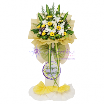 Gui Yuan Condolence Wreath Flowers 