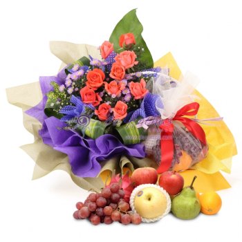 Flower & Fruits Basket 