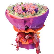 Mix Rose Flower Bouquet