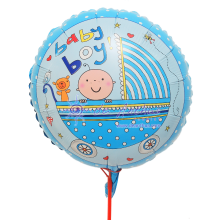 Add On - 18" Baby Boy Foil Balloon