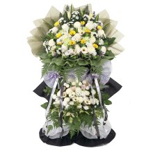 PJ Funeral Wreath Flowers