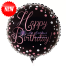 Add On - 18" Happy Birthday Foil Balloon 