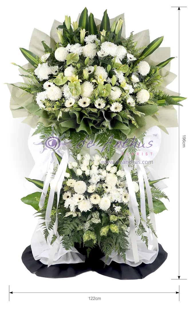 USJ Condolence Wreath Flowers SYF-02