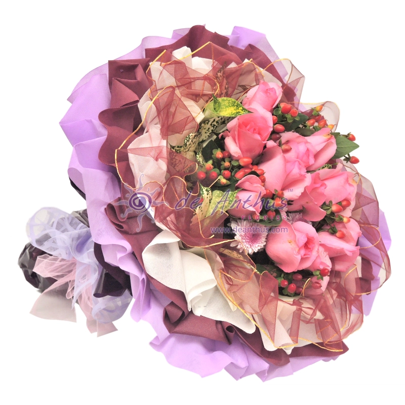 Rose Hand Bouquet EHB-03
