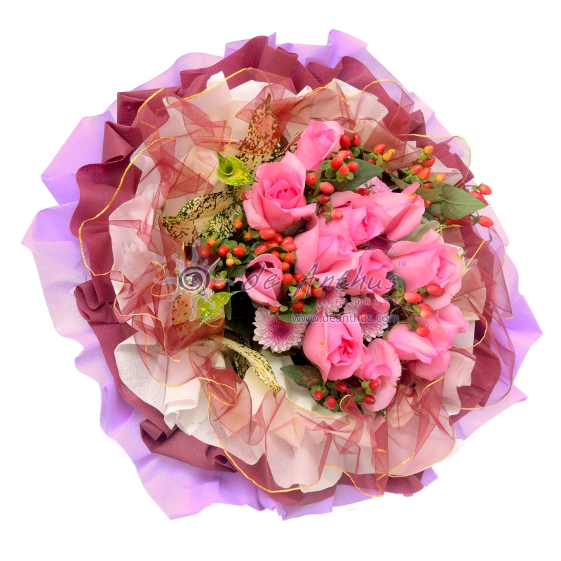 Rose Hand Bouquet EHB-03