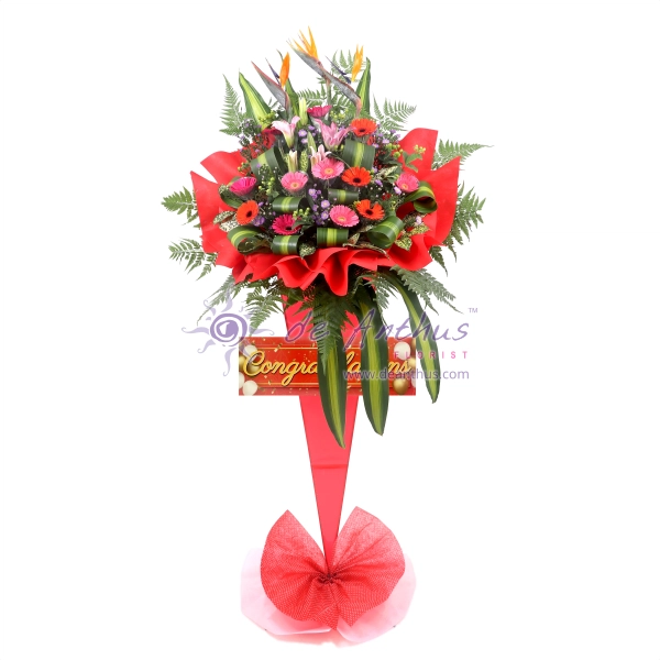 Congratulatory flower stand GOF-17