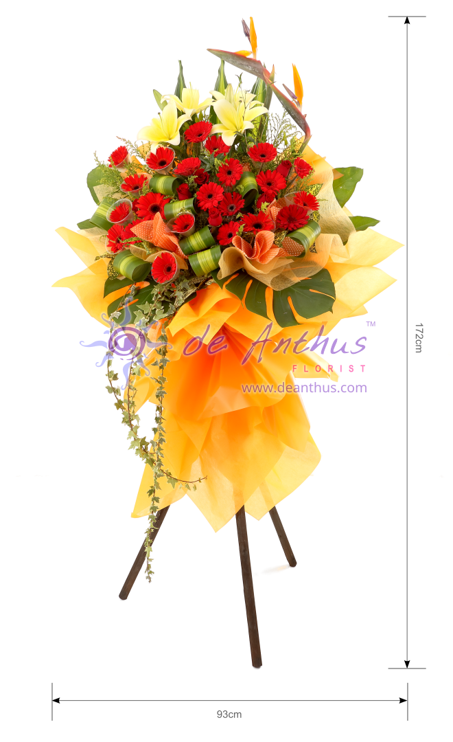 Grand Opening Flowers GOF-25 Height-172cm Length-93cm