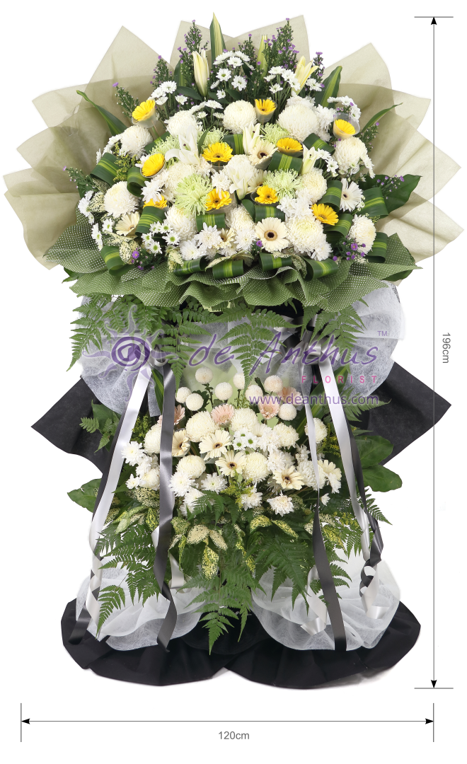 PJ Funeral Wreath Flowers SYF-37