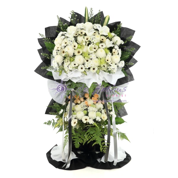 PJ Funeral Wreath Flowers SYF-37