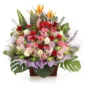 Elegant Harmony Flower Basket EFB-20