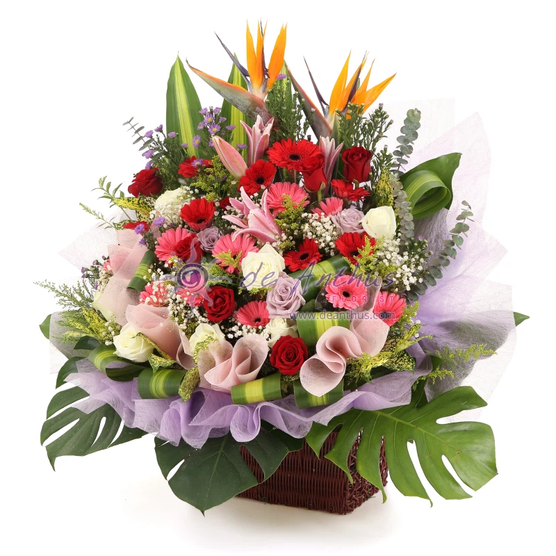 Elegant Harmony Flower Basket EFB-20