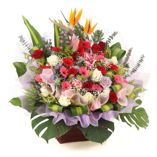 Elegant Harmony Flower Basket EFB-20 Elegant Harmony Flower Basket EFB-20