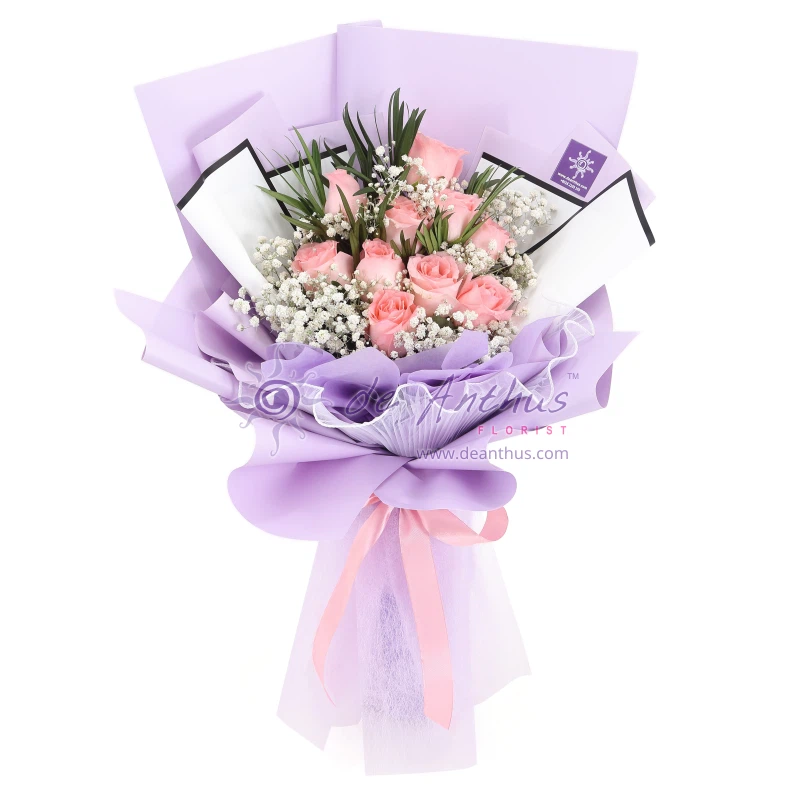 Pink Rose Bouquet EHB-19