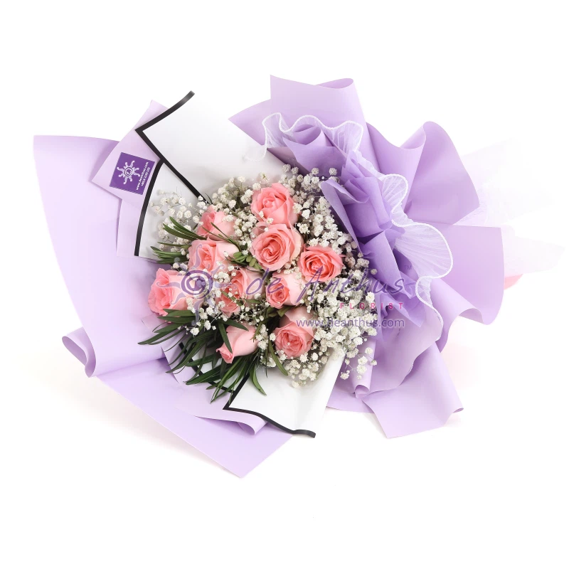 Pink Rose Bouquet EHB-19